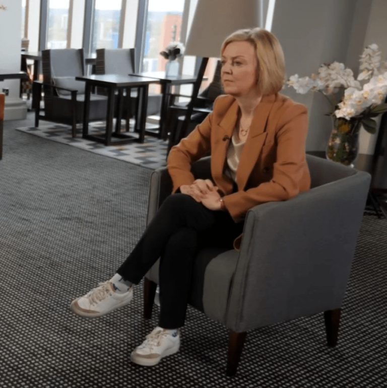 Liz Truss and Beth Rigby Interview